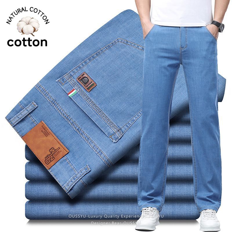 بنطلون جينز رجالي صيفي رفيع من - مراجعة Levis Jeans 501 وسعره