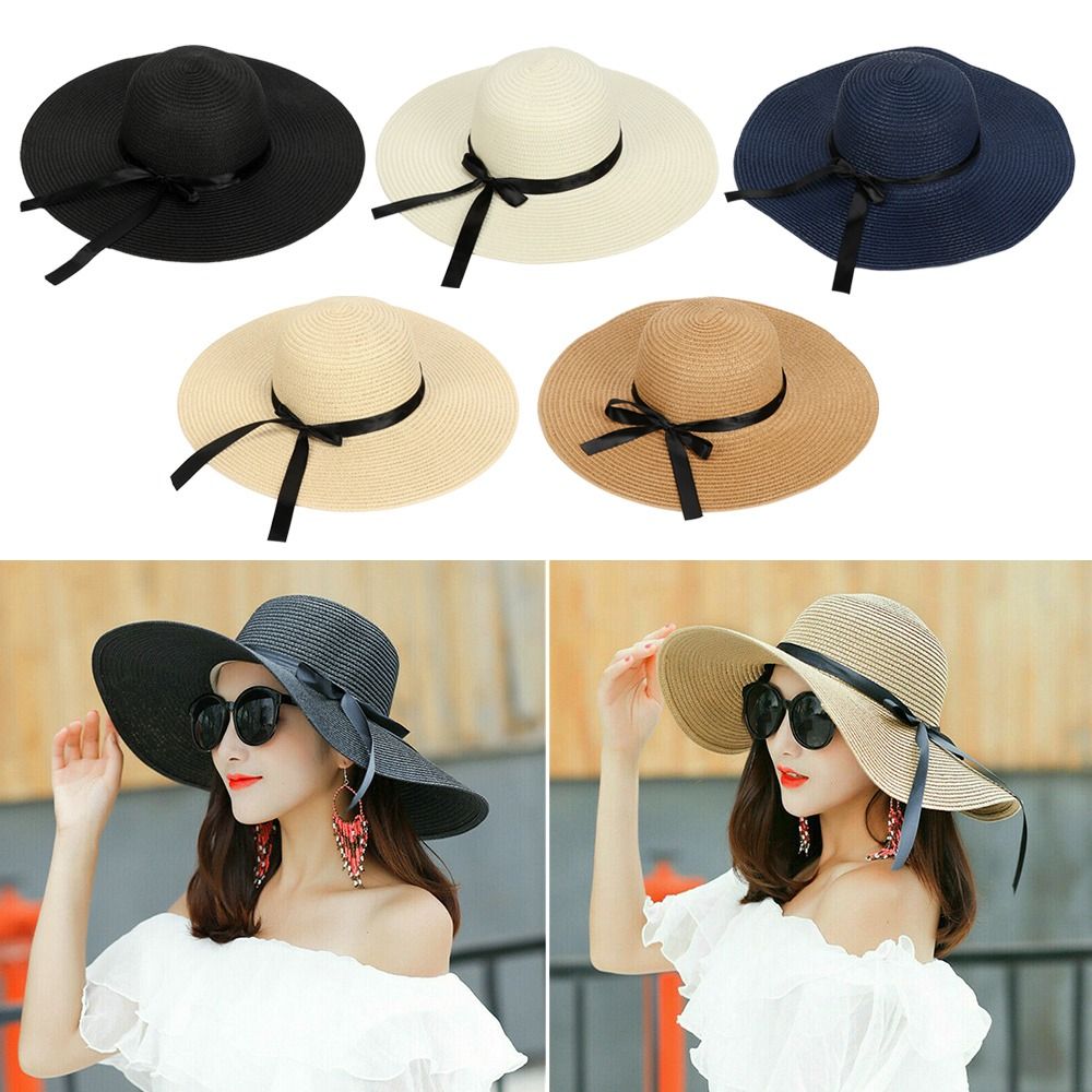 قبعة شمسية نسائية واسعة الحواف - مراجعة Hat Floppy Wide وسعره